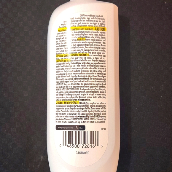 OFF! FamilyCare Insect Repellent - Picture 2 of 2